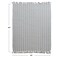 Hello Honey Woven Cotton Blend Striped Throw with Fringe, Multicolor